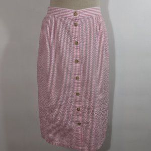 Seersucker Skirt 3/5